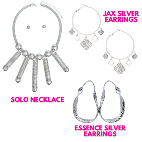 Jax Silver Earrings