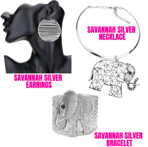 Savannah Silver Necklace